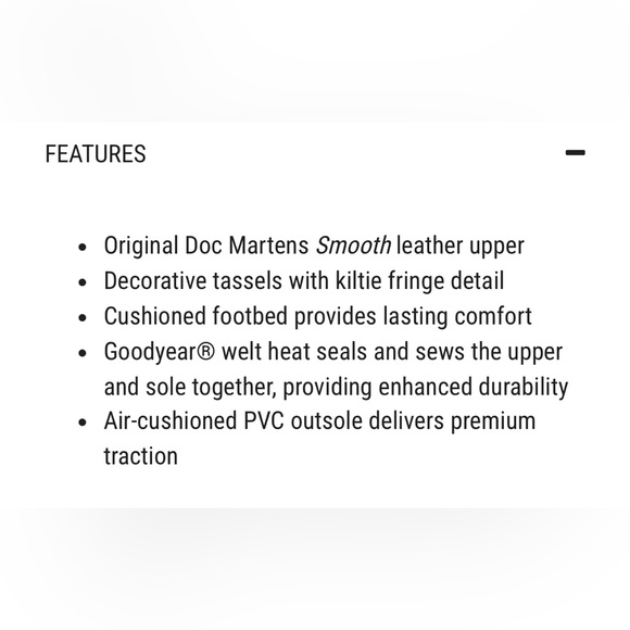 Dr. Martens smooth black leather Adrian tassel loafer shoes Women’s sz 9 - Picture 11 of 11